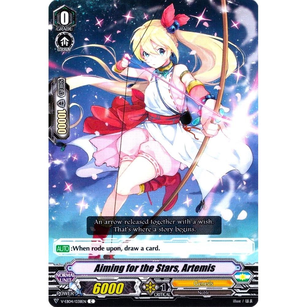 Image for Aiming for the Stars, Artemis (V-EB04/038EN) (V-EB04) - Cardfight Vanguard