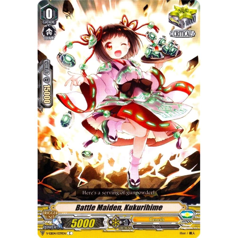 Image for Battle Maiden, Kukurihime (V-EB04/039EN) (V-EB04) - Cardfight Vanguard