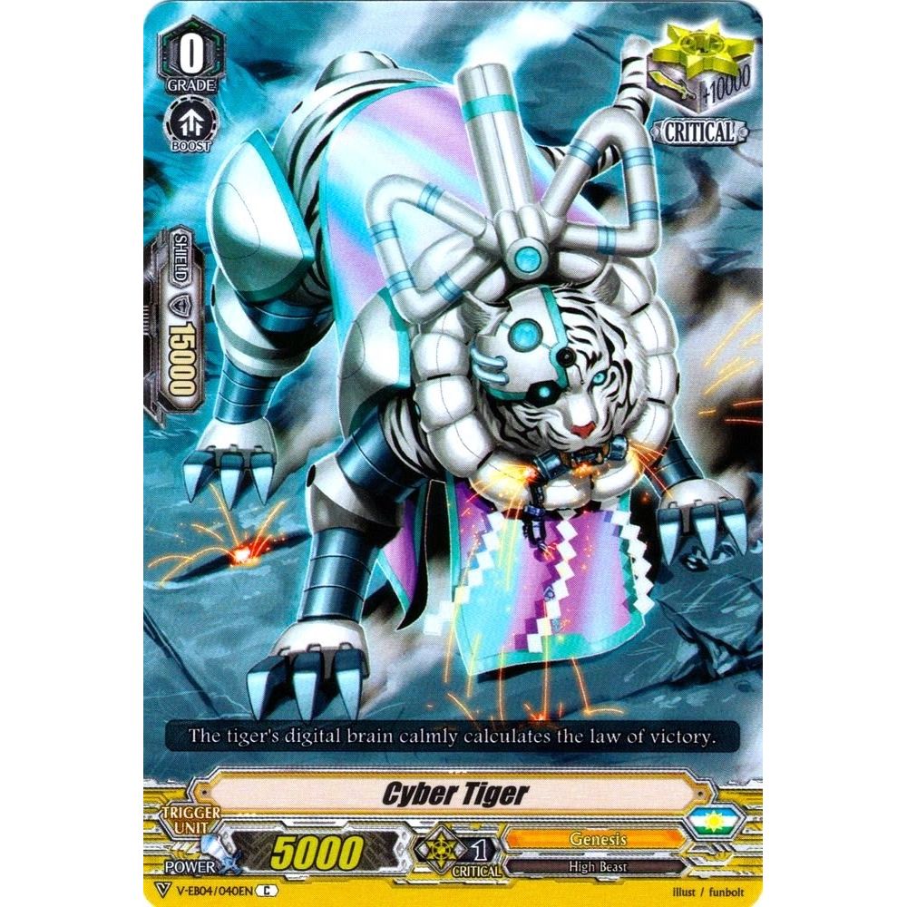 Image for Cyber Tiger (V-EB04/040EN) (V-EB04) - Cardfight Vanguard