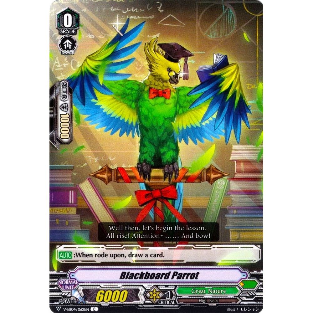Image for Blackboard Parrot (V-EB04/062EN) (V-EB04) - Cardfight Vanguard