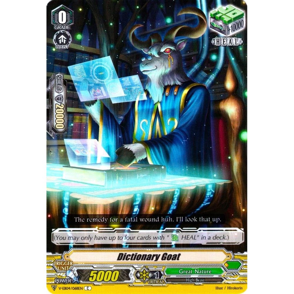 Image for Dictionary Goat (V-EB04/068EN) (V-EB04) - Cardfight Vanguard