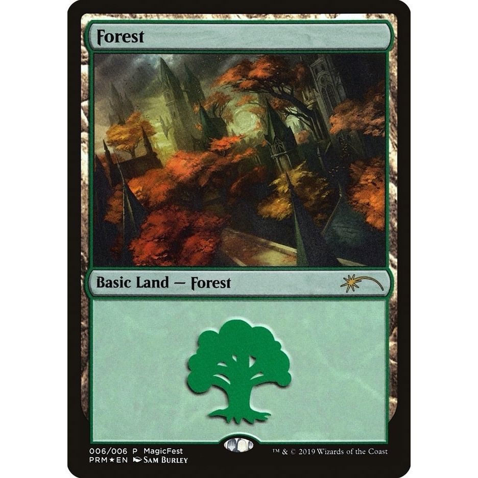 Image for Forest (2019) (6) (MFP) - Magic: The Gathering