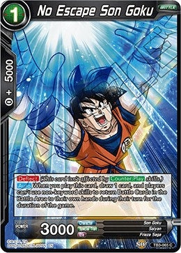 Image for No Escape Son Goku (TB3-065) (DBS-TB03) - Dragon Ball Super: Masters