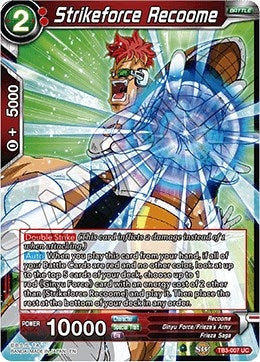 Image for Strikeforce Recoome (TB3-007) (DBS-TB03) - Dragon Ball Super: Masters