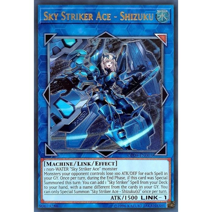 Image for Sky Striker Ace - Shizuku (UTR) (OP09-EN003) (OP09) - YuGiOh