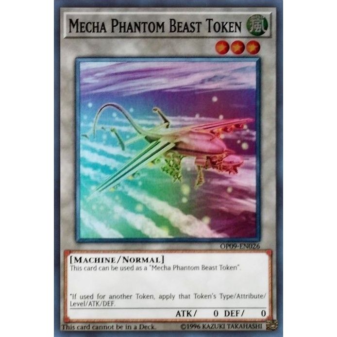 Image for Token: Mecha Phantom Beast (A) - "Dracossack" (OP09-EN026) (OP09) - YuGiOh