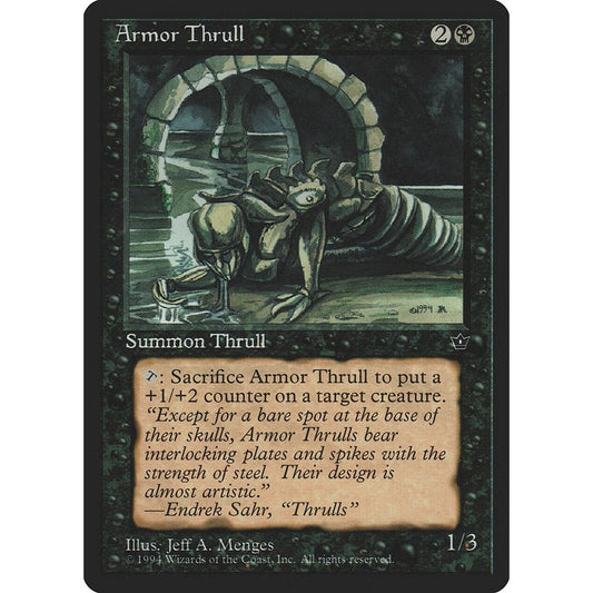 Image for Armor Thrull (Menges) (FEM) - Magic: The Gathering