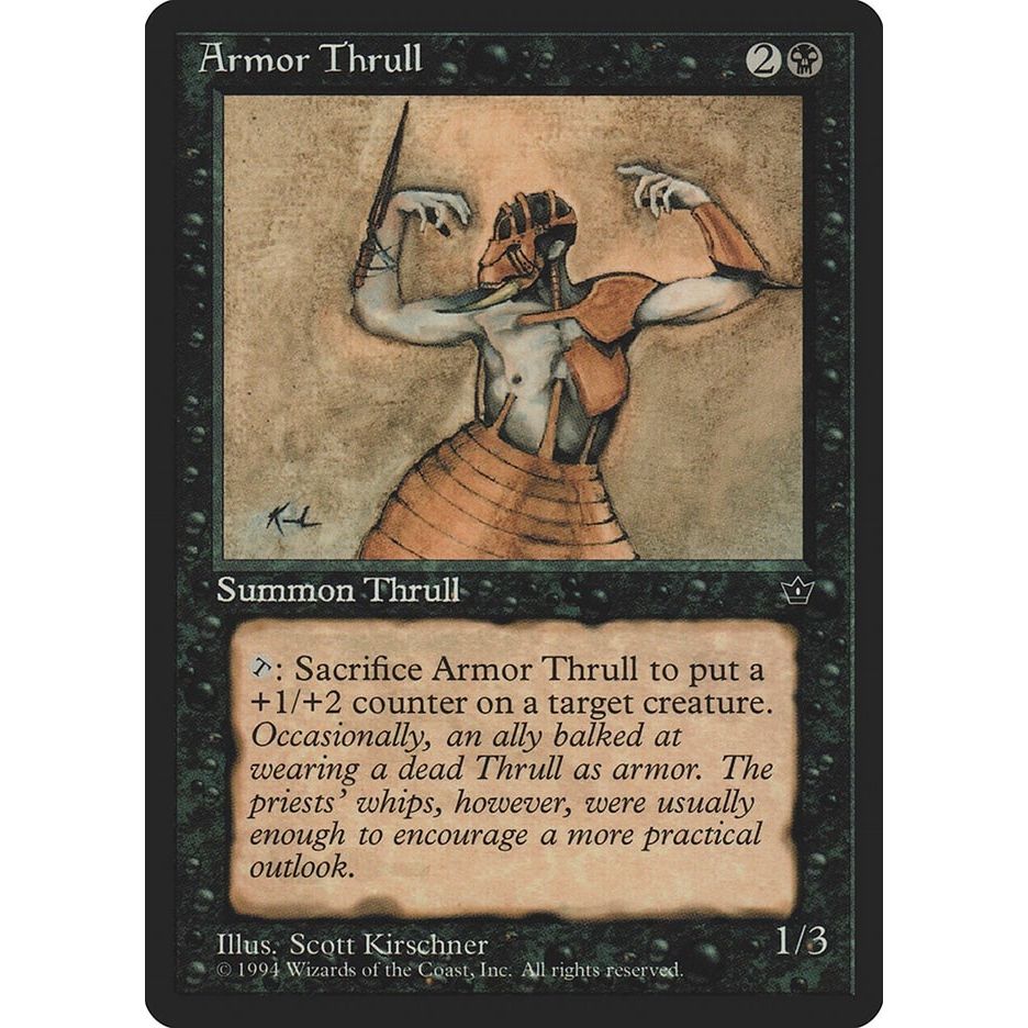 Image for Armor Thrull (Kirschner) (FEM) - Magic: The Gathering
