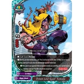 Image for Demon Lord Again! Asmodai (S-BT01A-UB03/0008EN) (S-BT01A) - Future Card BuddyFight