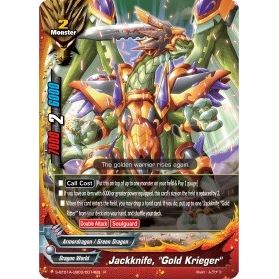 Image for Jackknife, "Gold Krieger" (S-BT01A-UB03/0014EN) (S-BT01A) - Future Card BuddyFight