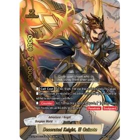 Image for Decorated Knight, El Quixote (S-BT01A-UB03/0058EN) (S-BT01A) - Future Card BuddyFight