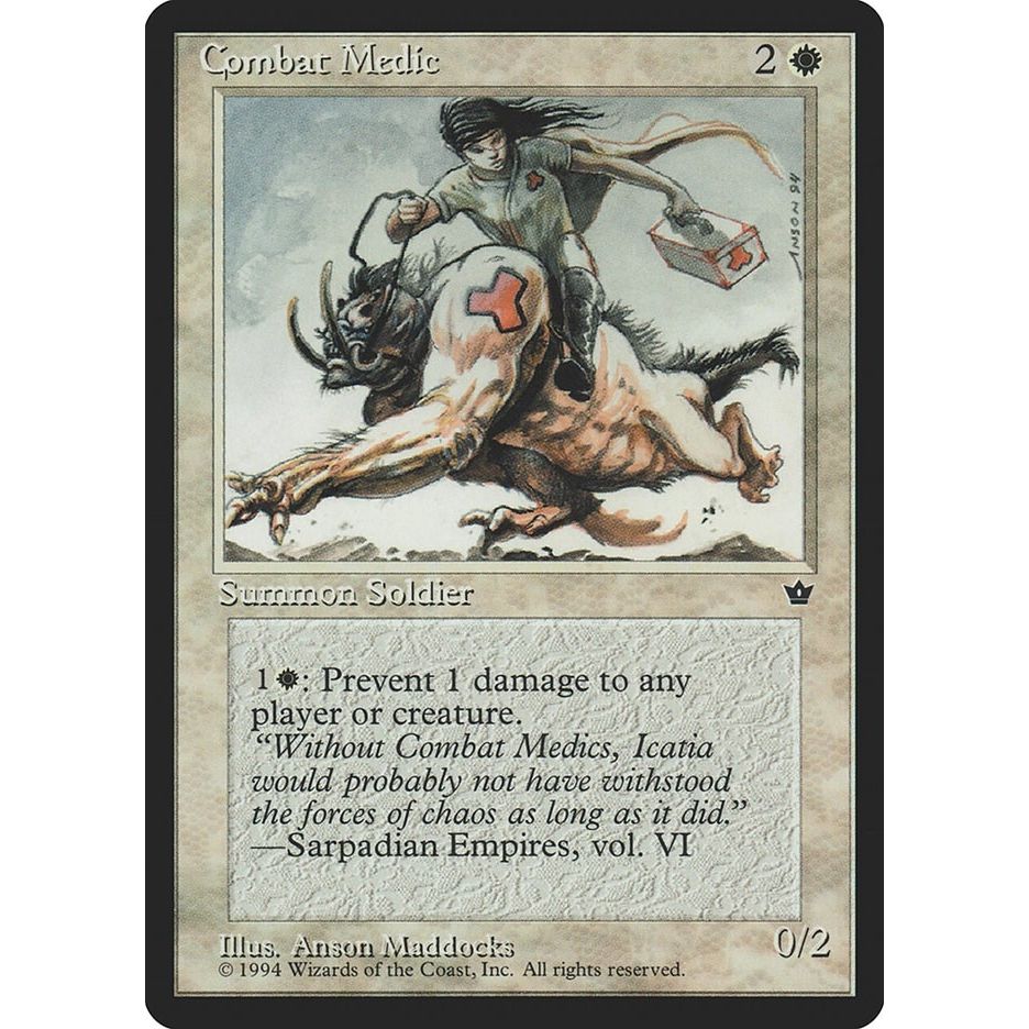 Image for Combat Medic (Maddocks) (FEM) - Magic: The Gathering