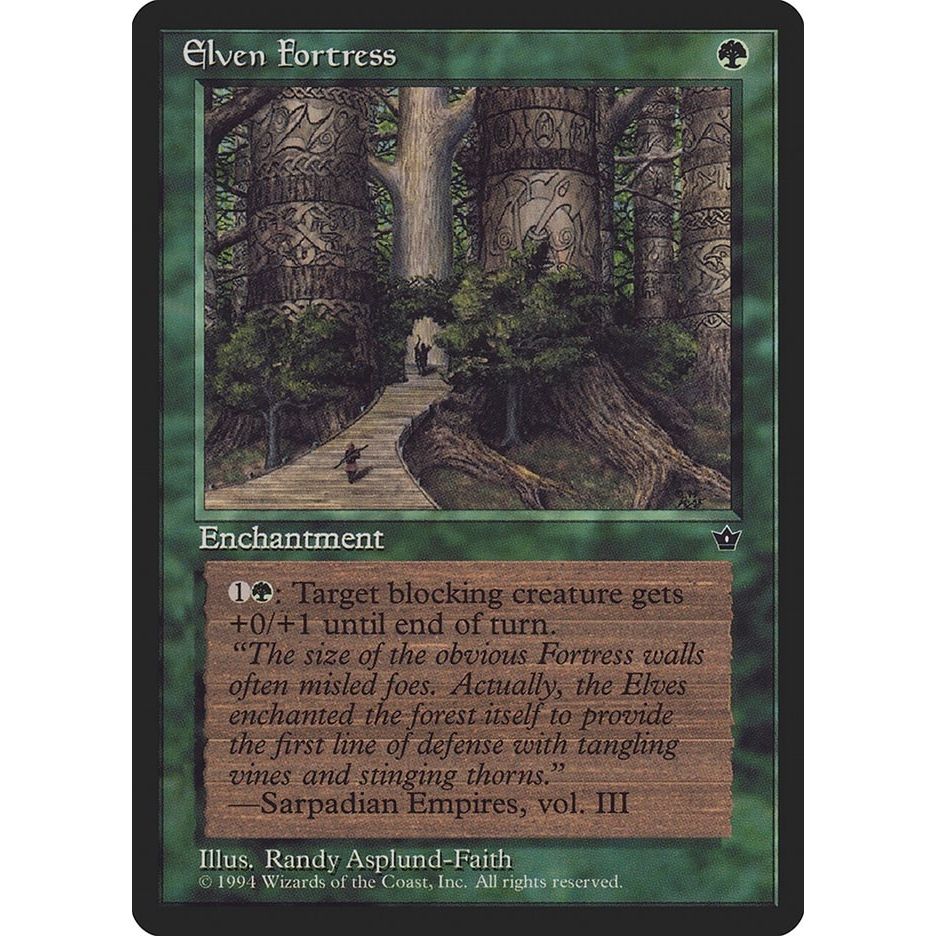 Image for Elven Fortress (Asplund-Faith) (FEM) - Magic: The Gathering