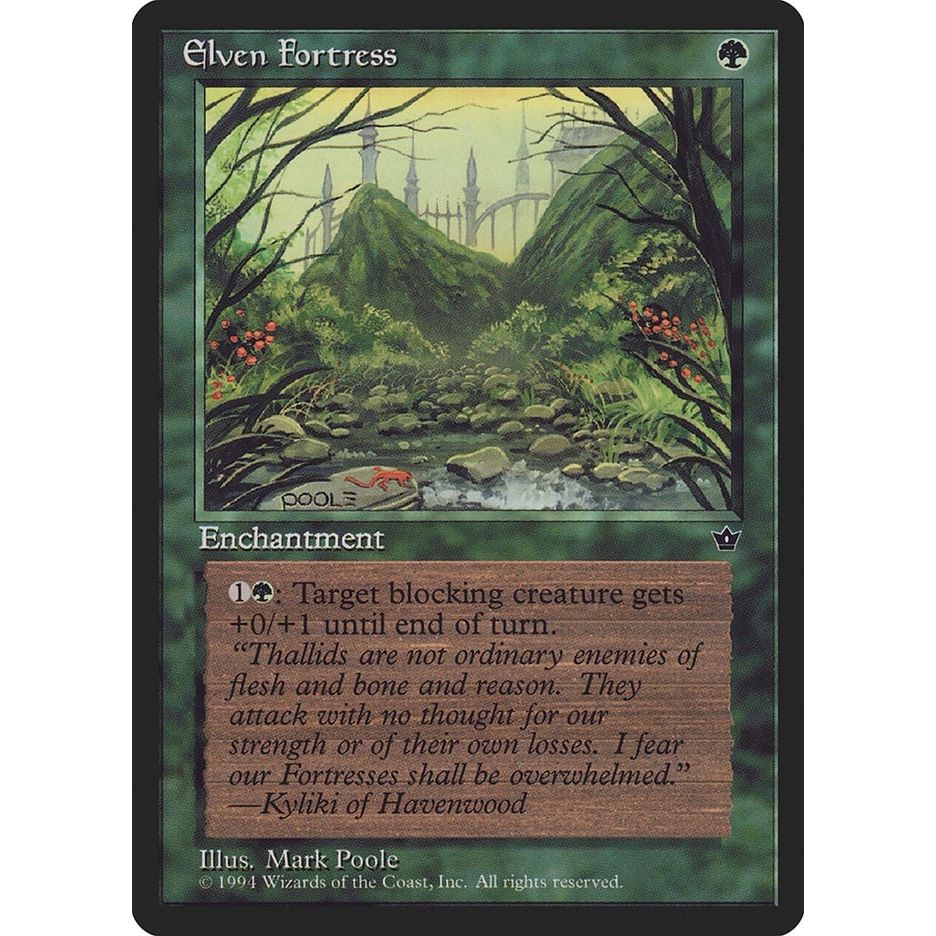 Image for Elven Fortress (Poole) (FEM) - Magic: The Gathering