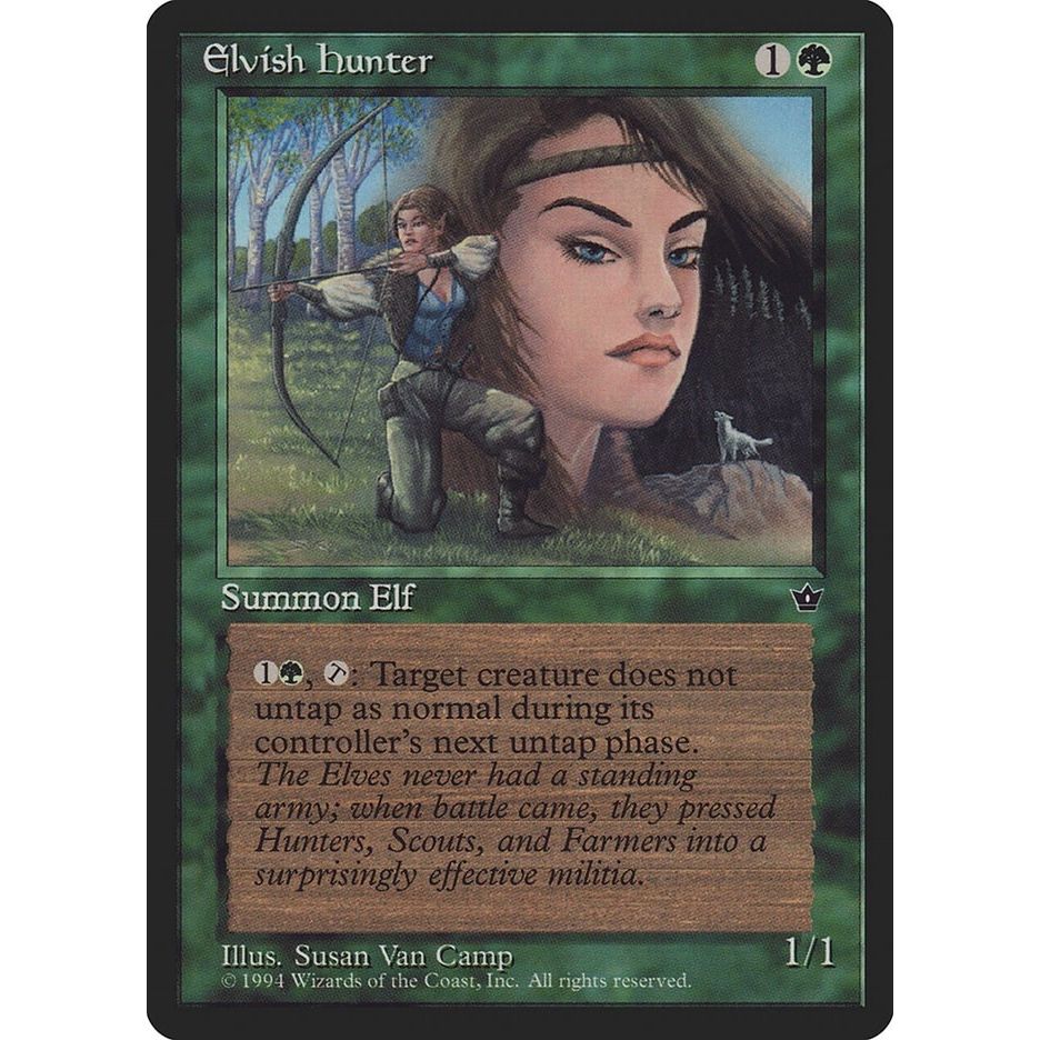 Image for Elvish Hunter (Van Camp) (FEM) - Magic: The Gathering