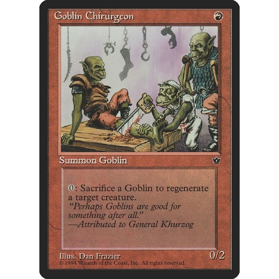 Image for Goblin Chirurgeon (Frazier) (FEM) - Magic: The Gathering