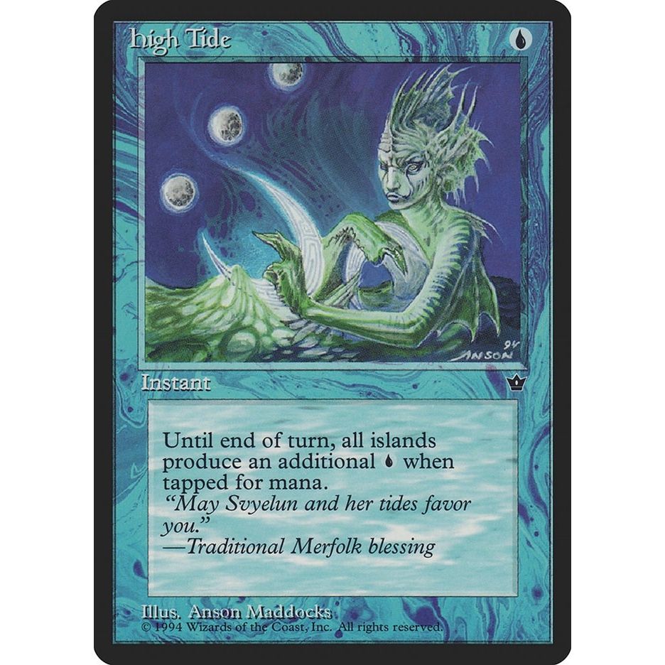 Image for High Tide (Maddocks) (FEM) - Magic: The Gathering