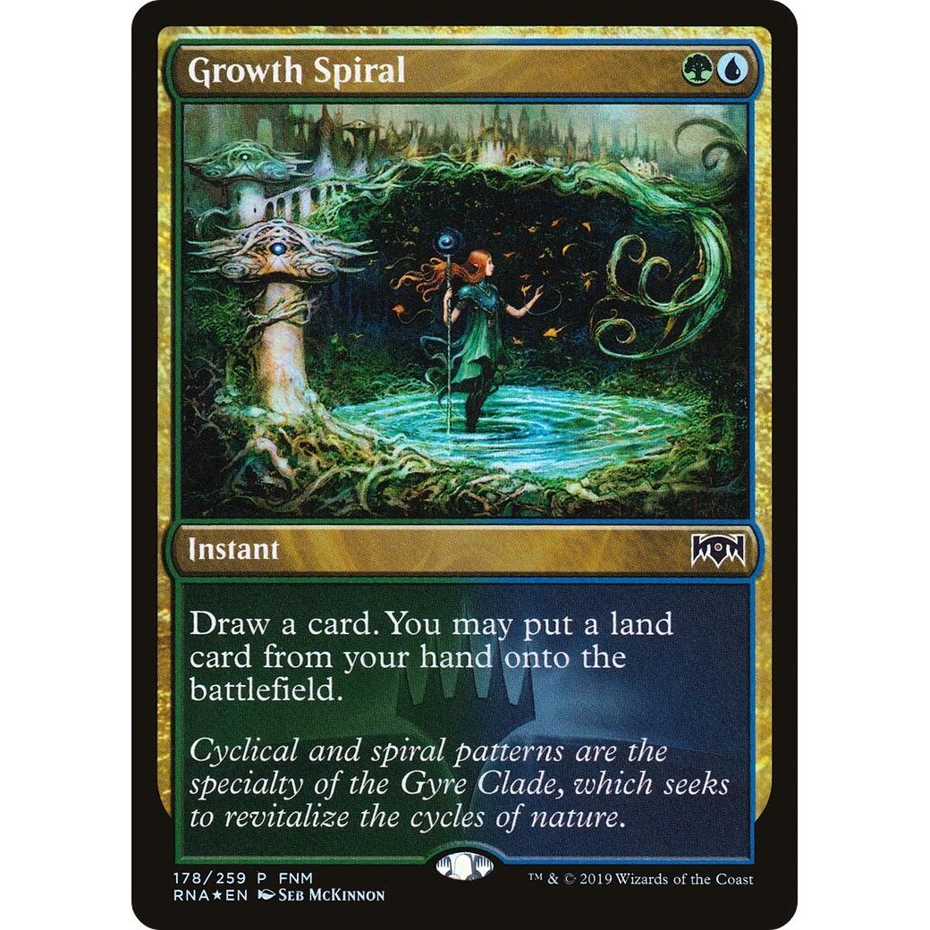 Image for Growth Spiral (178) (FNM) - Magic: The Gathering