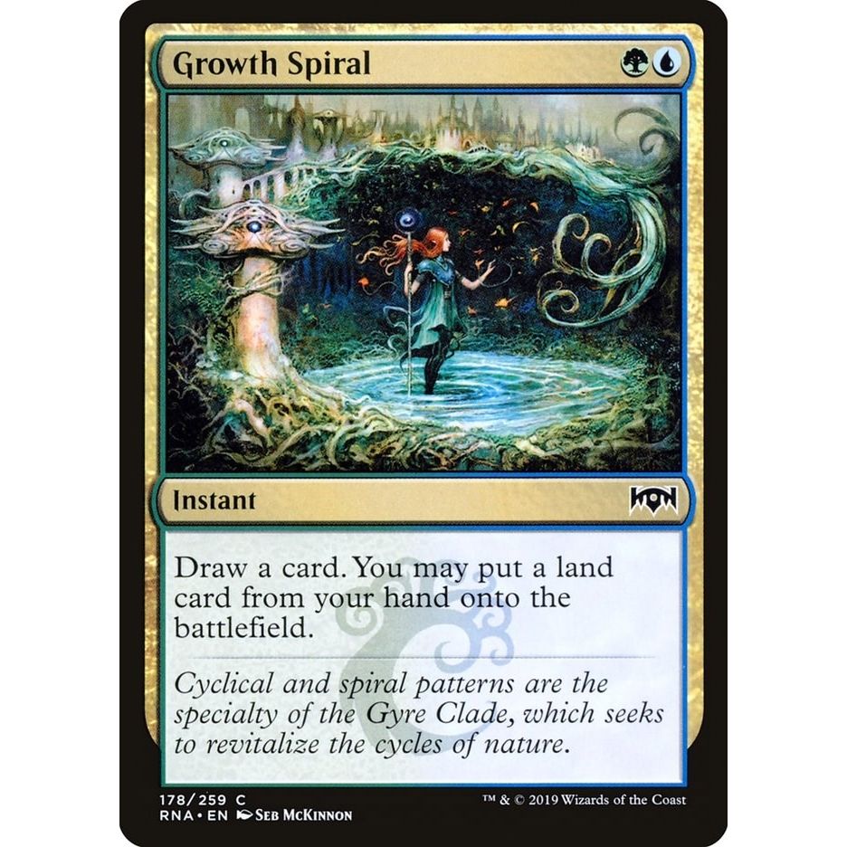 Image for Growth Spiral (178) (RNA) - Magic: The Gathering