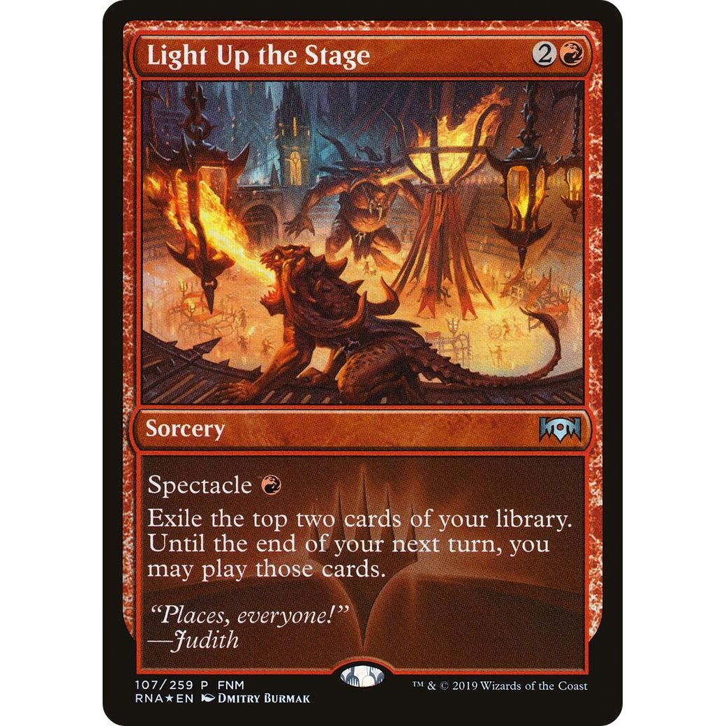 Image for Light Up the Stage (107) (FNM) - Magic: The Gathering