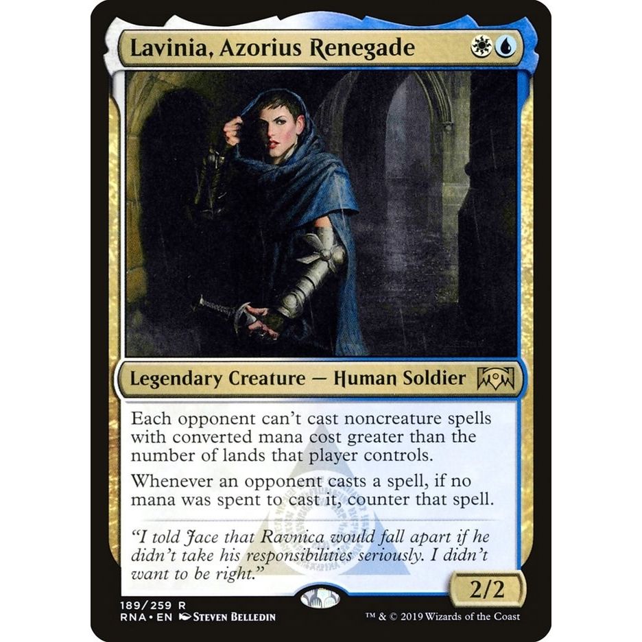 Image for Lavinia, Azorius Renegade (189) (RNA) - Magic: The Gathering