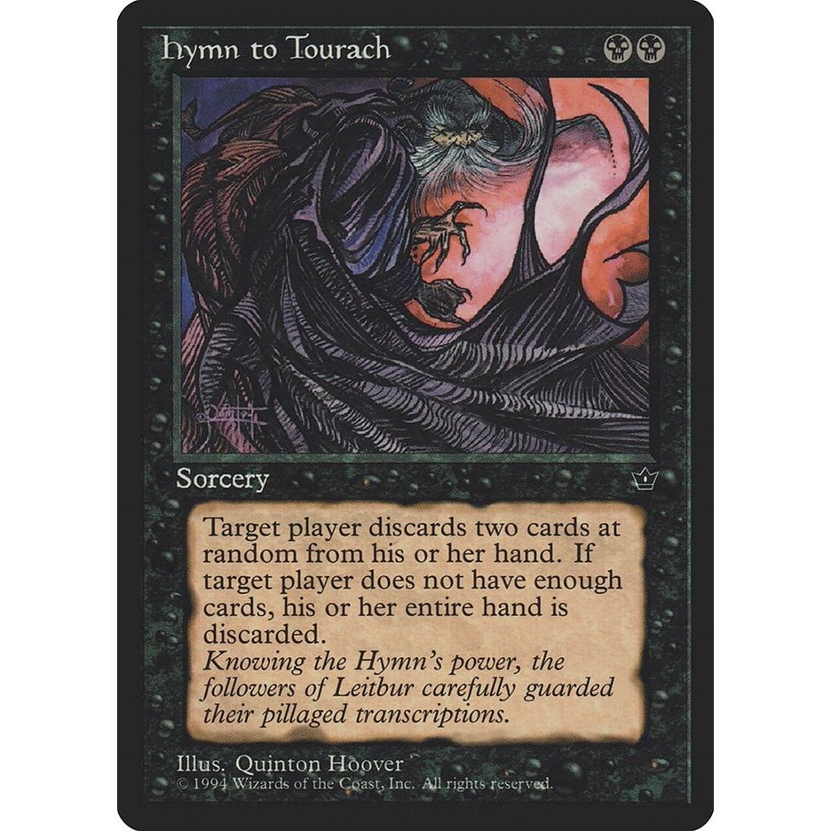 Image for Hymn to Tourach (Hoover) (FEM) - Magic: The Gathering