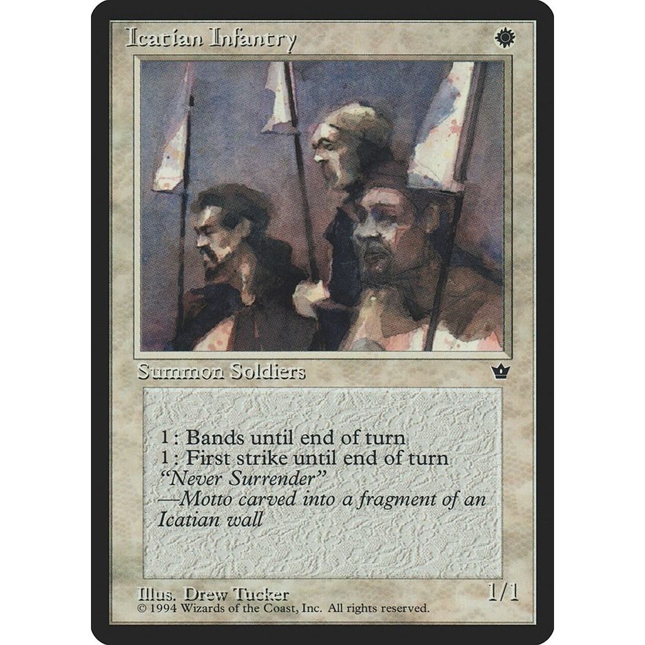 Image for Icatian Infantry (Tucker) (FEM) - Magic: The Gathering