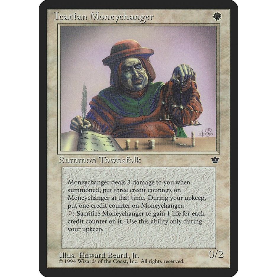 Image for Icatian Moneychanger (Beard, Jr.) (FEM) - Magic: The Gathering