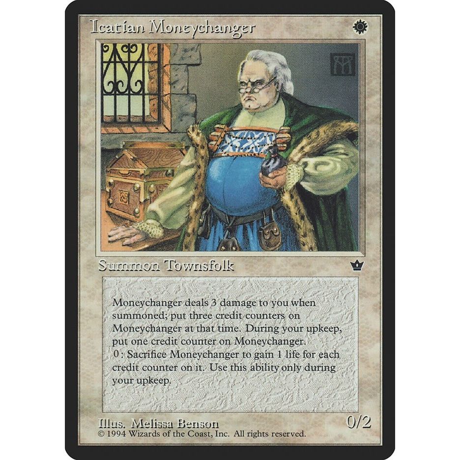 Image for Icatian Moneychanger (Benson) (FEM) - Magic: The Gathering