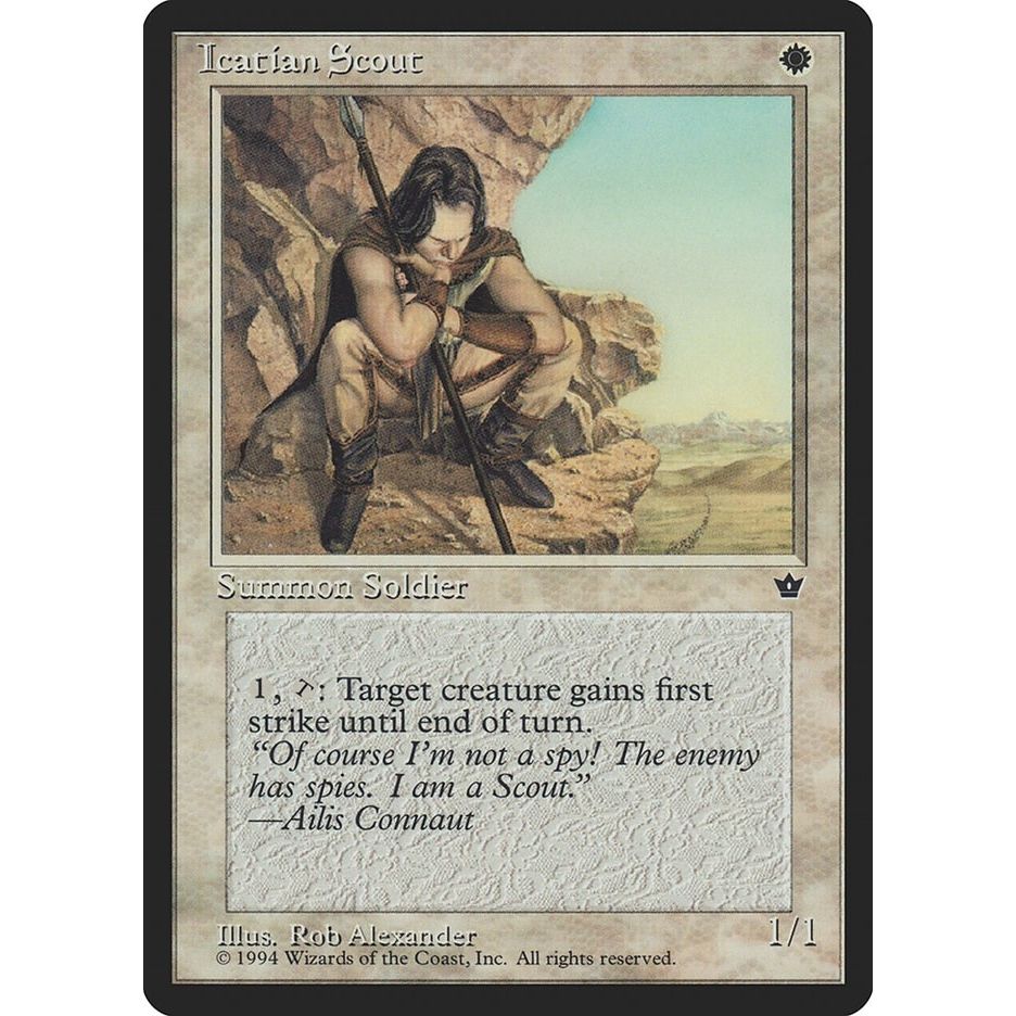 Image for Icatian Scout (Alexander) (FEM) - Magic: The Gathering