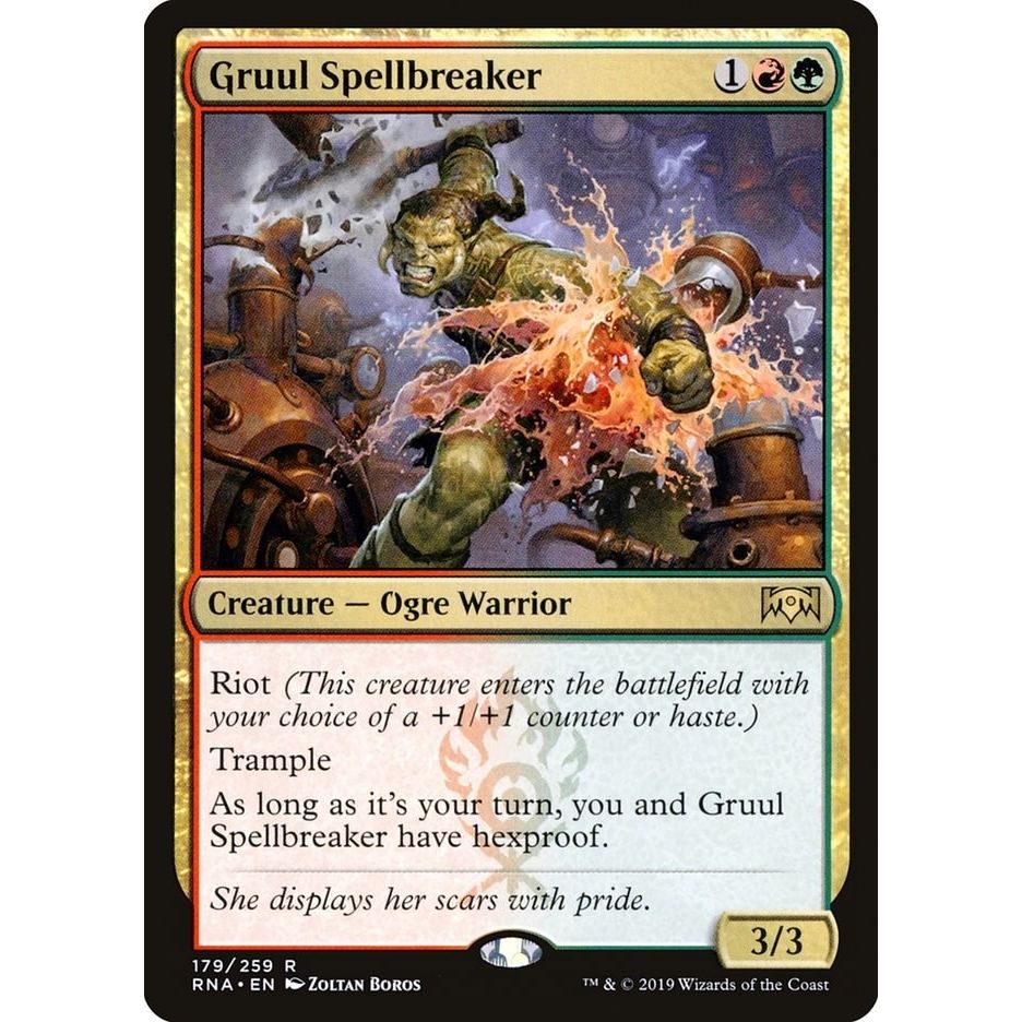 Image for Gruul Spellbreaker (179) (RNA) - Magic: The Gathering