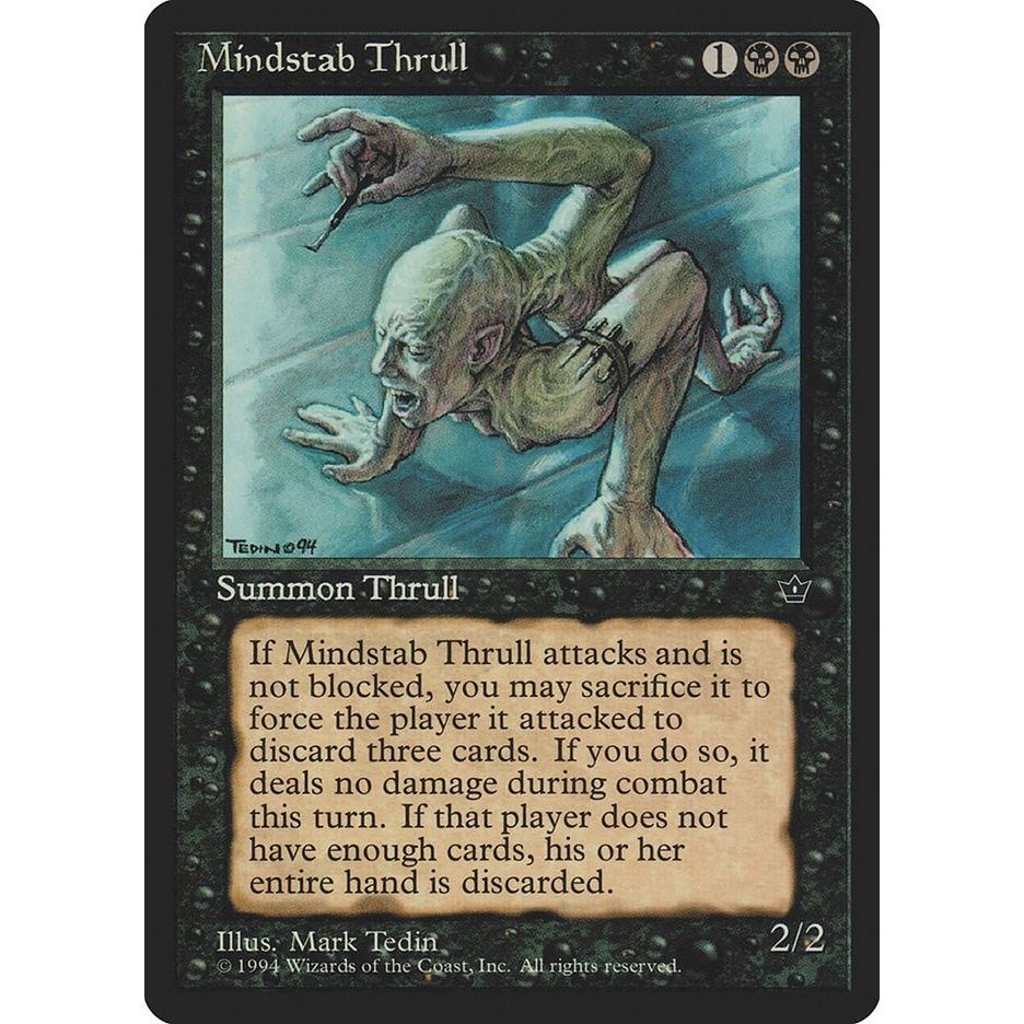 Image for Mindstab Thrull (Tedin) (FEM) - Magic: The Gathering