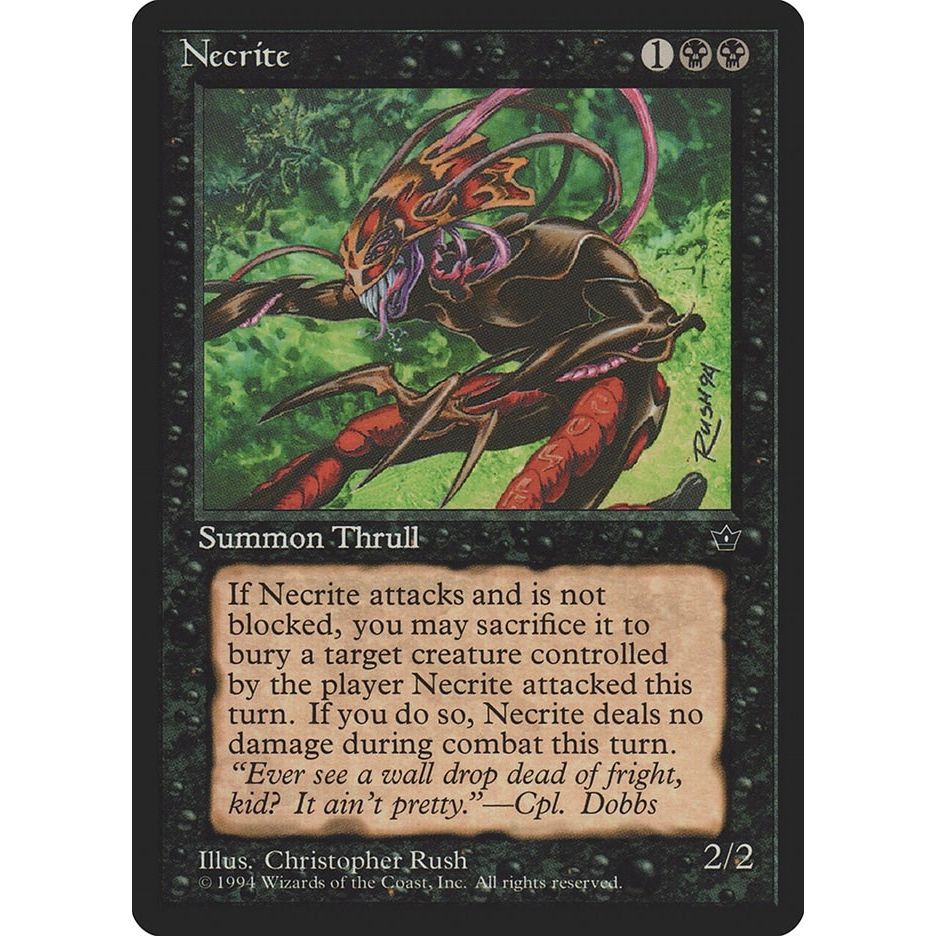 Image for Necrite (Rush) (FEM) - Magic: The Gathering