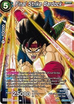 Image for Final Strike Bardock (TB3-019) (DBS-TB03) - Dragon Ball Super: Masters