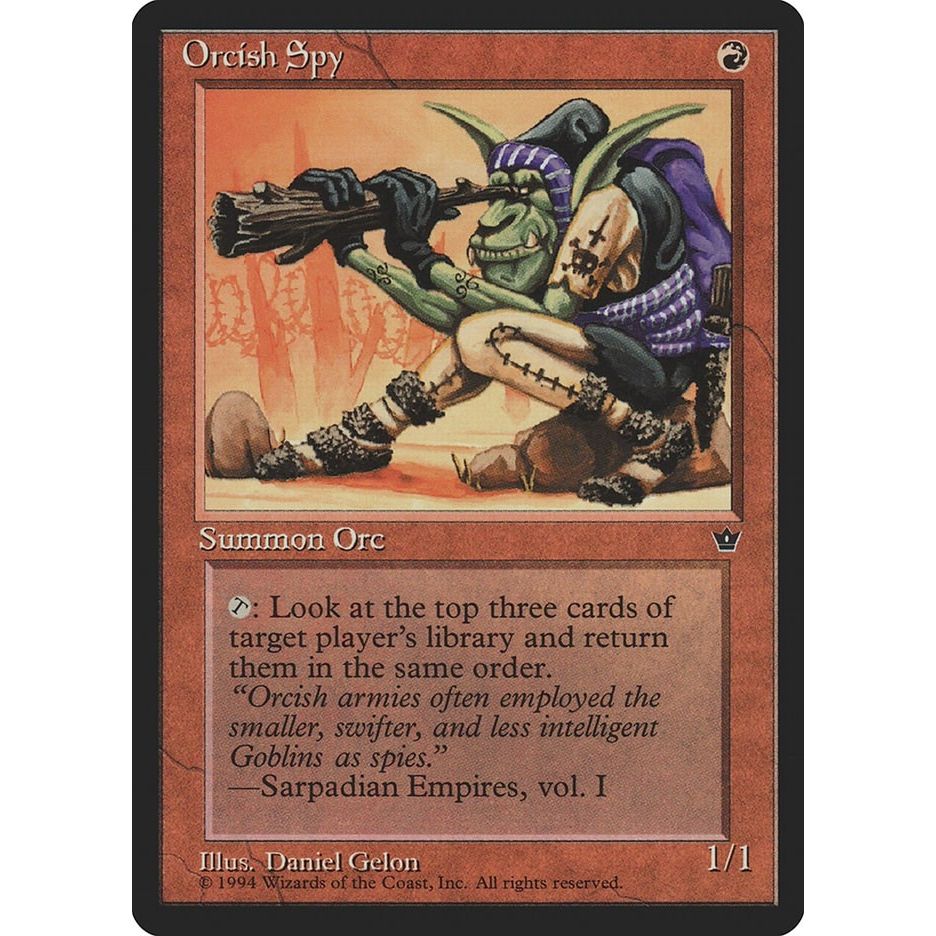 Image for Orcish Spy (Gelon) (FEM) - Magic: The Gathering