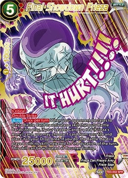 Image for Final Showdown Frieza (SPR) (TB3-002_SPR) (DBS-TB03) - Dragon Ball Super: Masters