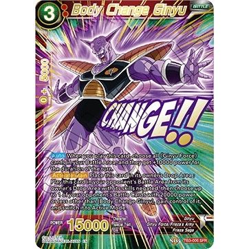 Image for Body Change Ginyu (SPR) (TB3-006_SPR) (DBS-TB03) - Dragon Ball Super: Masters