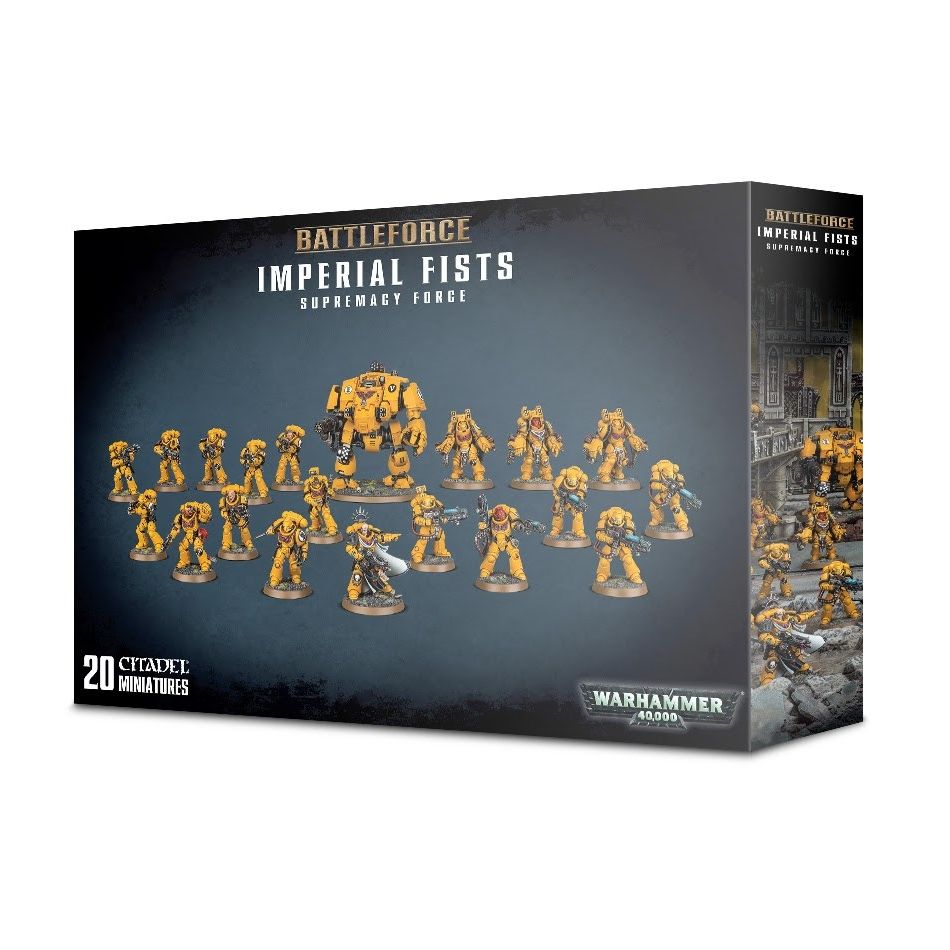 Image for Warhammer: 40K - Battleforce: Imperial Fists Supremacy Force - Warhammer Box Sets