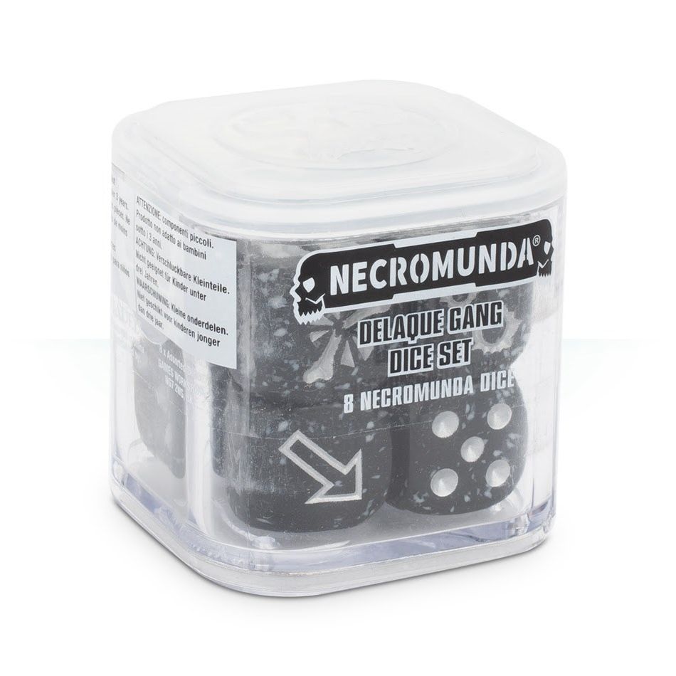 Image for Necromunda: Delaque Gang Dice Set (8-Pack) - Warhammer Game Accessories