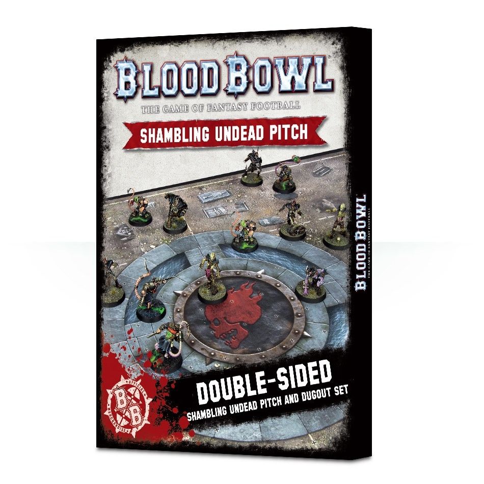 Image for Blood Bowl: Shambling Undead Pitch & Dugout - Warhammer Game Accessories