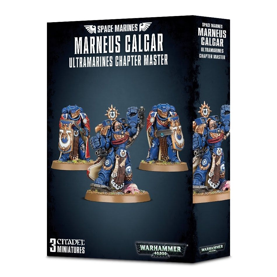 Image for Warhammer: 40K - Space Marines: Marneus Calgar Ultramarines Chapter Master - Warhammer Box Sets