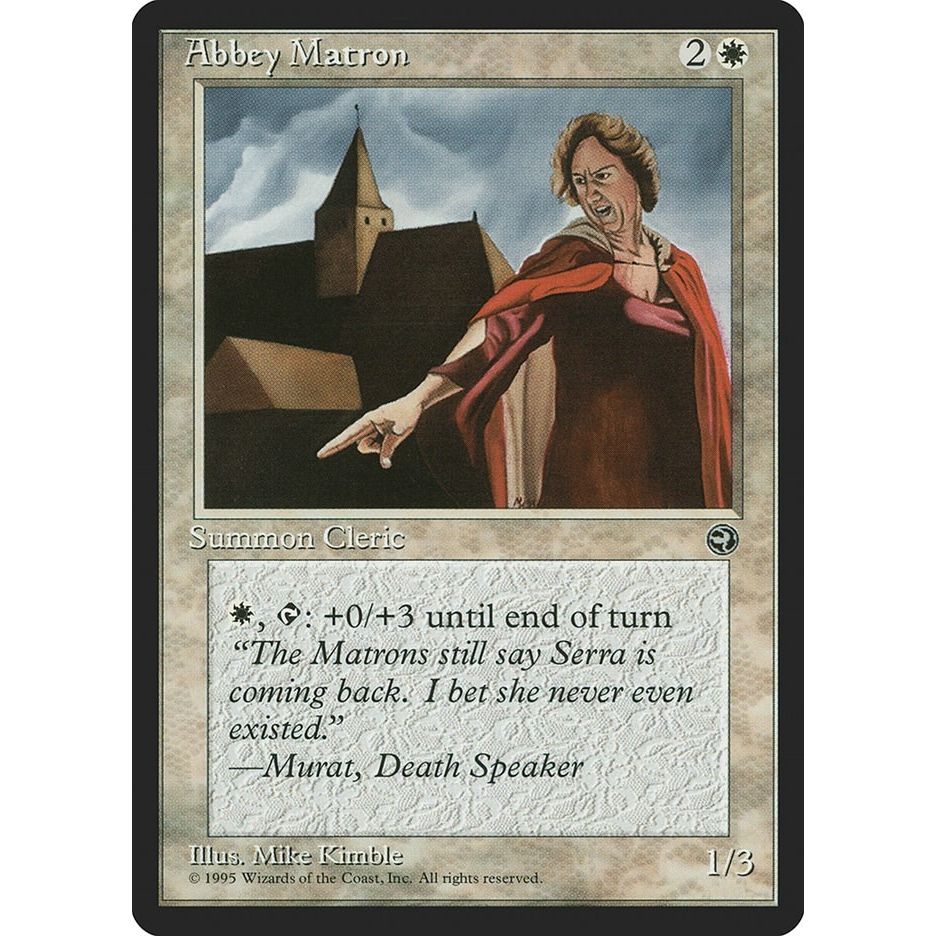 Image for Abbey Matron [Version 2] (103) (HML) - Magic: The Gathering