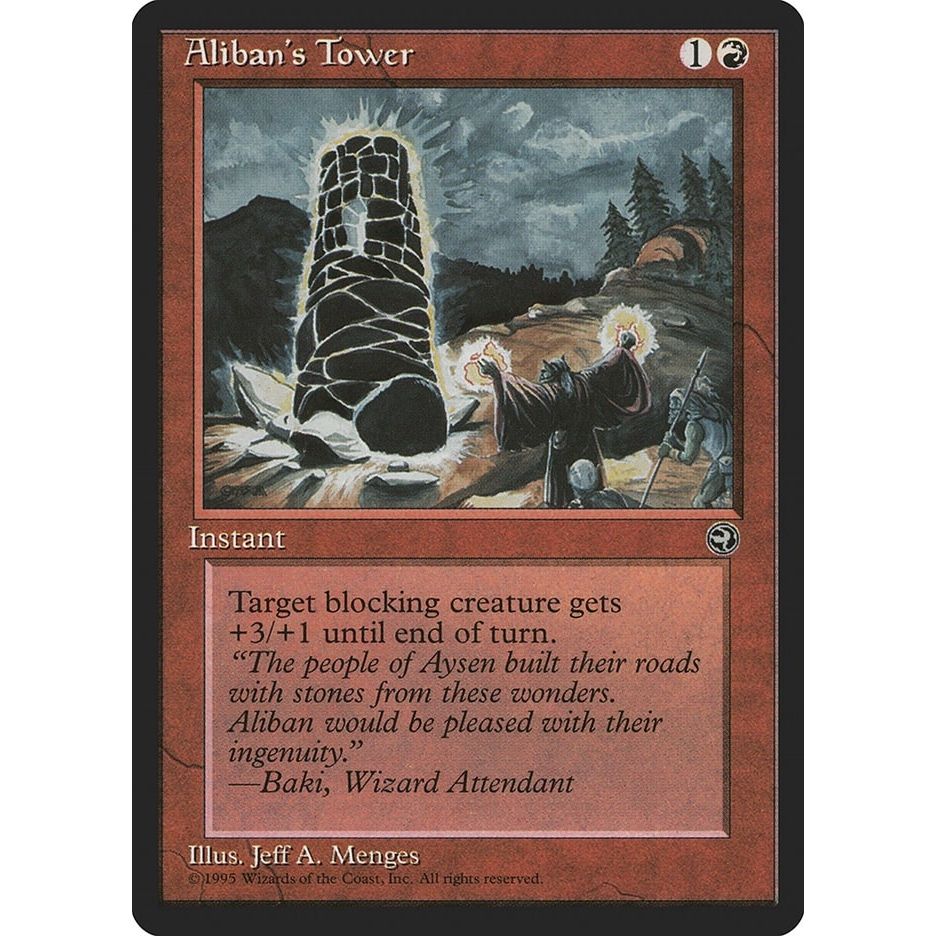 Image for Aliban's Tower [Version 2] (77) (HML) - Magic: The Gathering