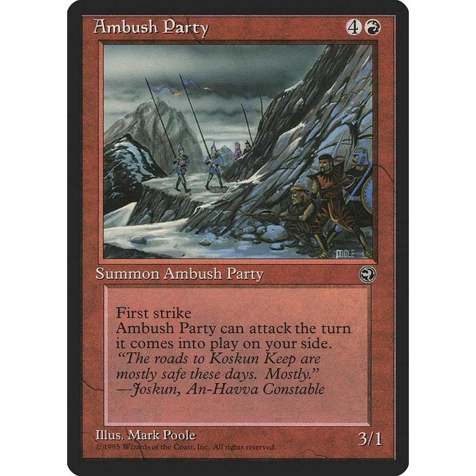 Image for Ambush Party [Version 2] (80) (HML) - Magic: The Gathering