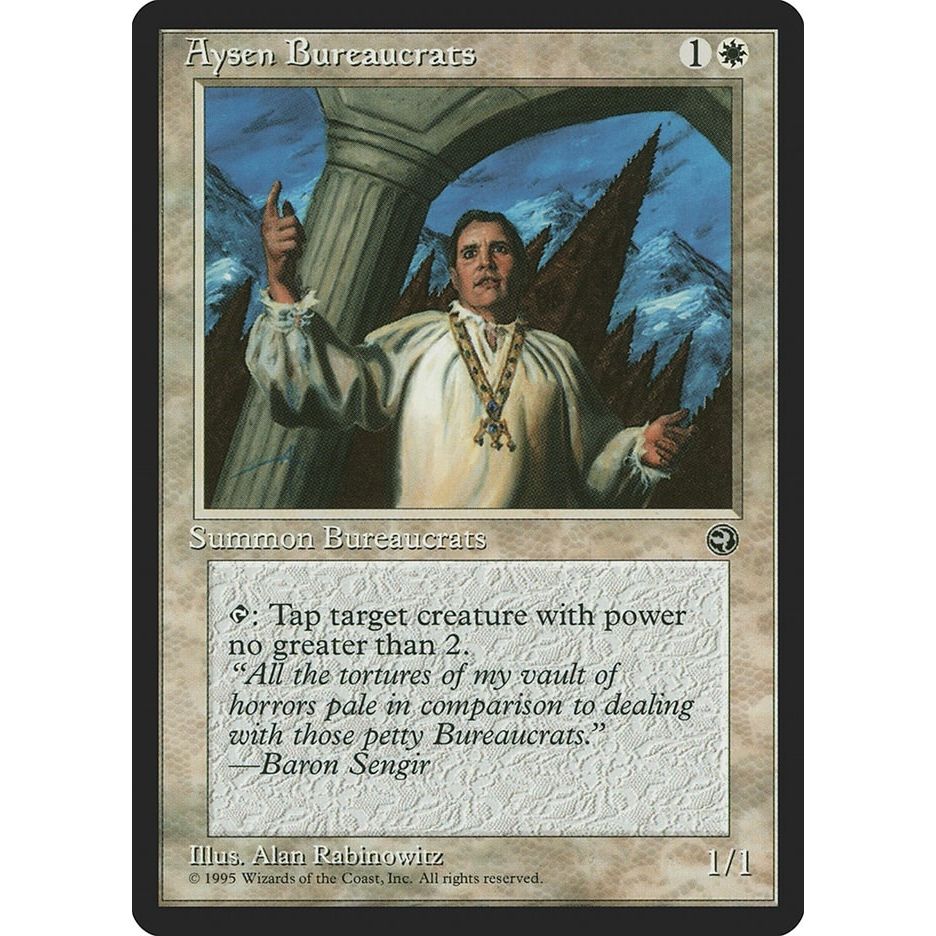 Image for Aysen Bureaucrats [Version 2] (HML) - Magic: The Gathering