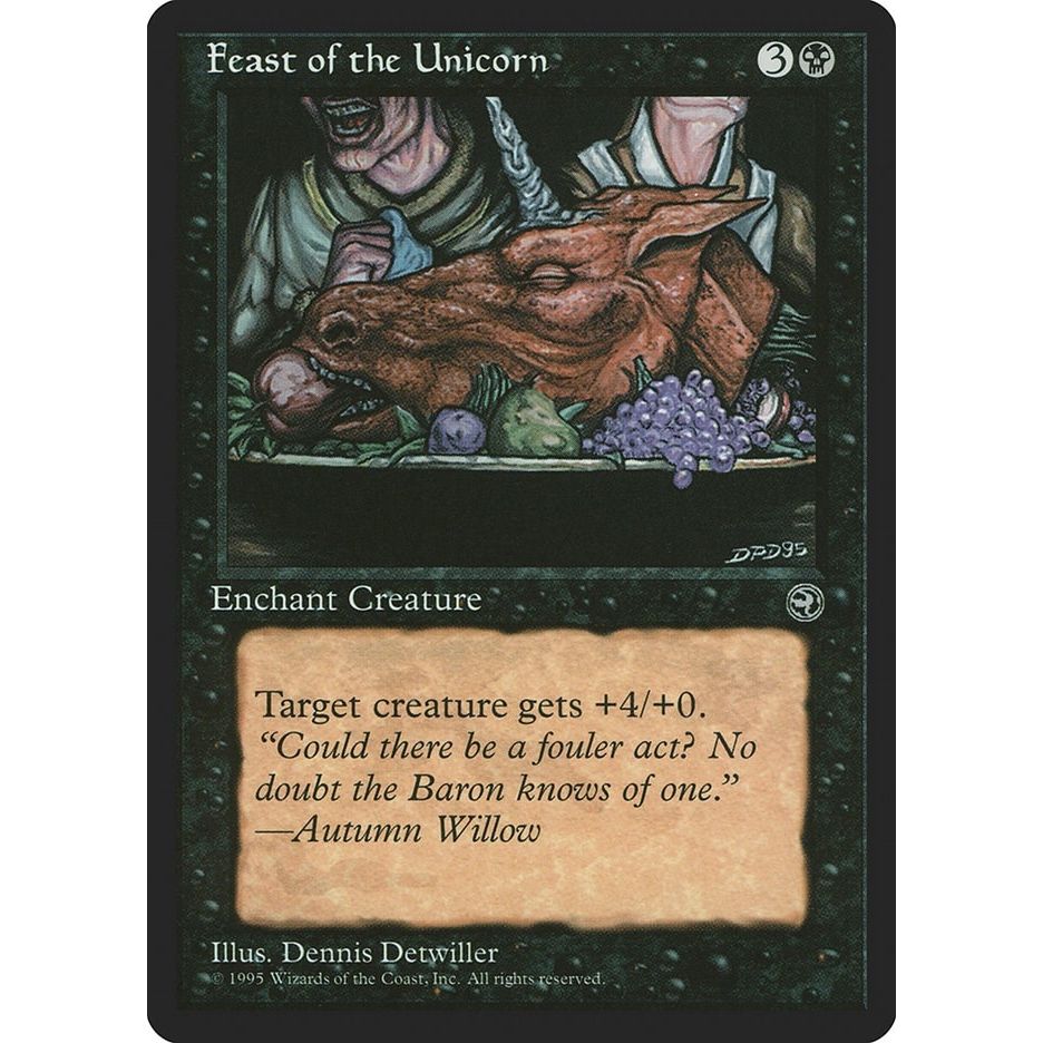 Image for Feast of the Unicorn [Version 2] (HML) - Magic: The Gathering