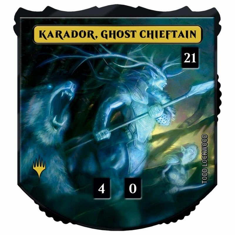 Image for Relic Tokens: Legendary Collection - Karador, Ghost Chieftain (UPT) - Life Counters