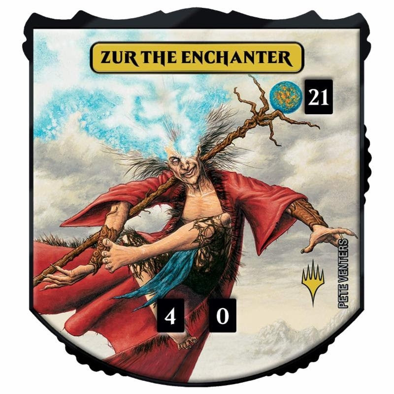 Image for Relic Tokens: Legendary Collection - Zur, the Enchanter (UPT) - Life Counters