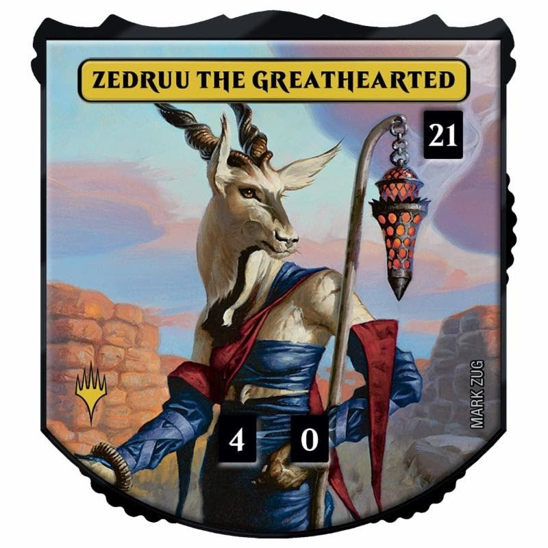 Image for Relic Tokens: Legendary Collection - Zedruu the Greathearted (UPT) - Life Counters