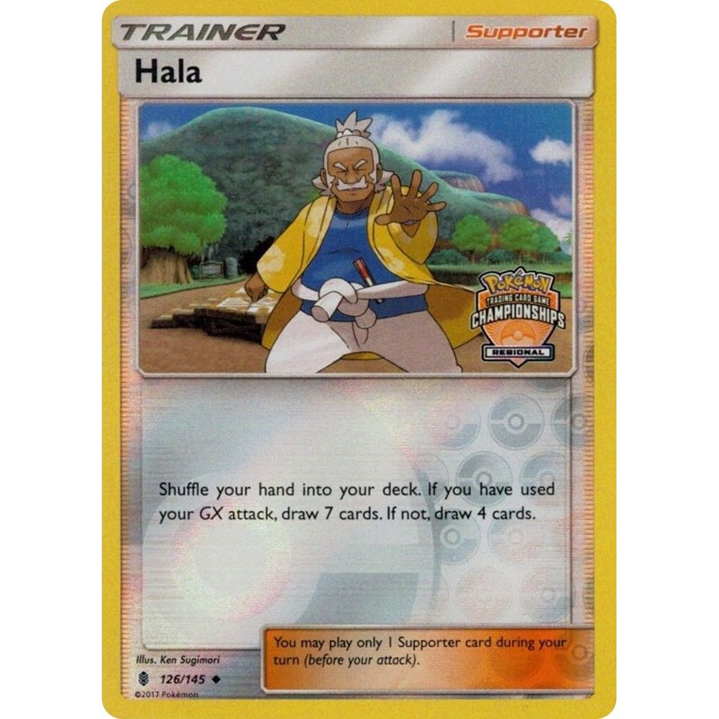 Image for Hala - 126/145 (Regional Championships) (126/145) (PR) - Pokemon